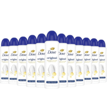 Dove 12 Unidades Desodorante Antitranspirante Aerossol Original 150ml Dove 12 Unidades Desodorante Antitranspirante Aerossol Original 150ml