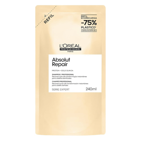 Shampoo L’Oréal Refil Absolute Repair Gold Quinoa 240ml
