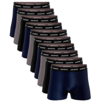 Kit 10 Cuecas Sandrini Boxer Polo 100% Algodão Box Masculinas