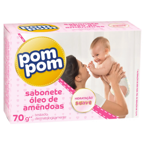 Sabonete Pom Pom Óleo de Amêndoas 70g