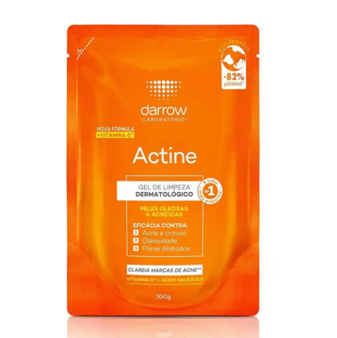 Refil Darrow Actine Gel de Limpeza Dermatológico 300g