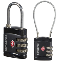 Samsonite Trava de Segurança ou Cadeado 3 Dígitos