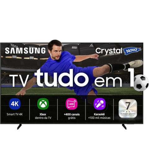 Samsung Smart TV 50″ Crystal UHD 4K U8600F 2025