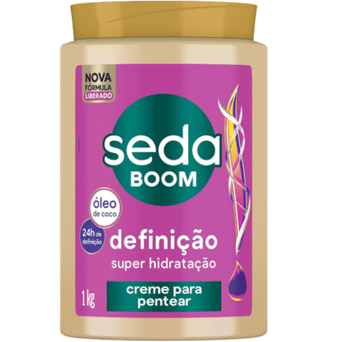 Seda Creme Para Pentear Boom Definição 1Kg
