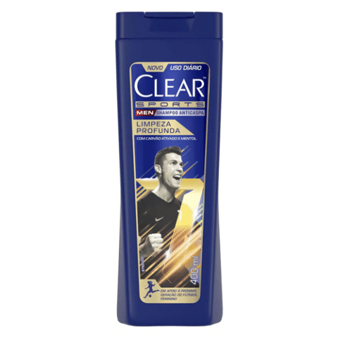Shampoo Anticaspa Men Limpeza Profunda 400ml Clear
