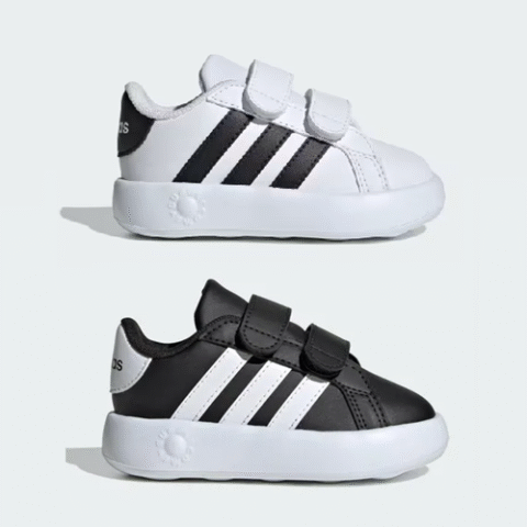 Tênis Adidas Baby Grand Court 2.0