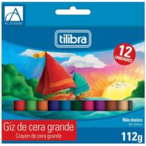 Tilibra Giz de Cera 12 Cores Big Académie