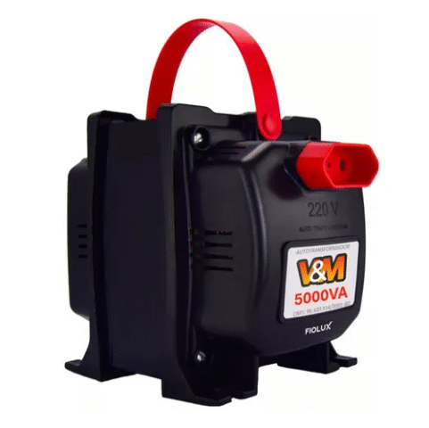 Transformador Conversor Voltagem 5000va VM De 127V para 220V e 220V para 127V Bivolt