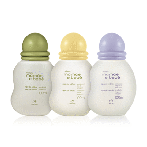 Trio de Colônias Mamãe e Bebê Natura