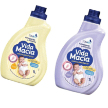Vida Macia Amaciante Glicerina & Camomila ou Amêndoas 1L Vida Macia Amaciante Glicerina & Camomila ou Amêndoas 1L