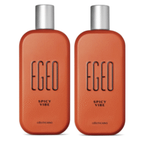 2 Unidades Egeo Spicy Vibe Colônia 90ml cada