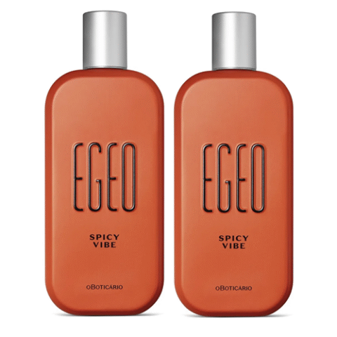 2 Unidades Egeo Spicy Vibe Colônia 90ml cada