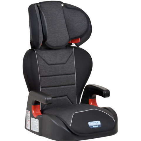 Burigotto Cadeira Para Auto Protege Reclinável Mesclado Preto – Suporta de 15 a 36Kg