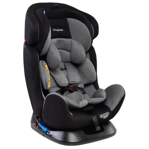 Cosco Kids Cadeirinha Progress Cinza Mescla – Suporta até 36kg