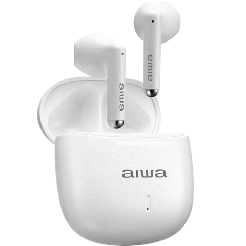 Fone De Ouvido AWS-EB-05-W Earbud Branco Aiwa