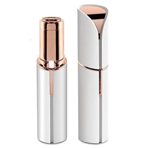 Mini Depilador e Aparador de Pelo Facial Indolor Recarregável Eficaz e Suave