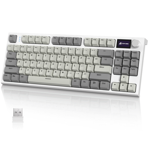 Teclado Mecânico Sem Fio Attack Shark K86