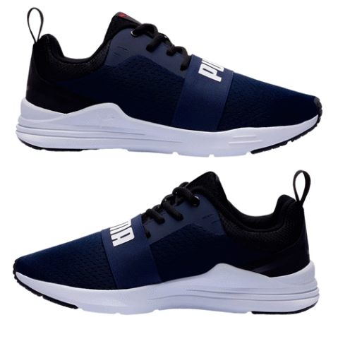 Tênis Masculino Puma Wired Azul