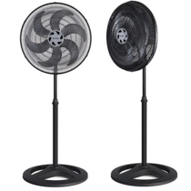 Ventisol Ventilador de Coluna Oscilante Turbo 6 Pás Premium 50cm Preto 127V