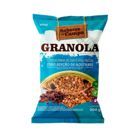 Vitao Granola Tradicional Zero Açucar Sabores do Campo 200g